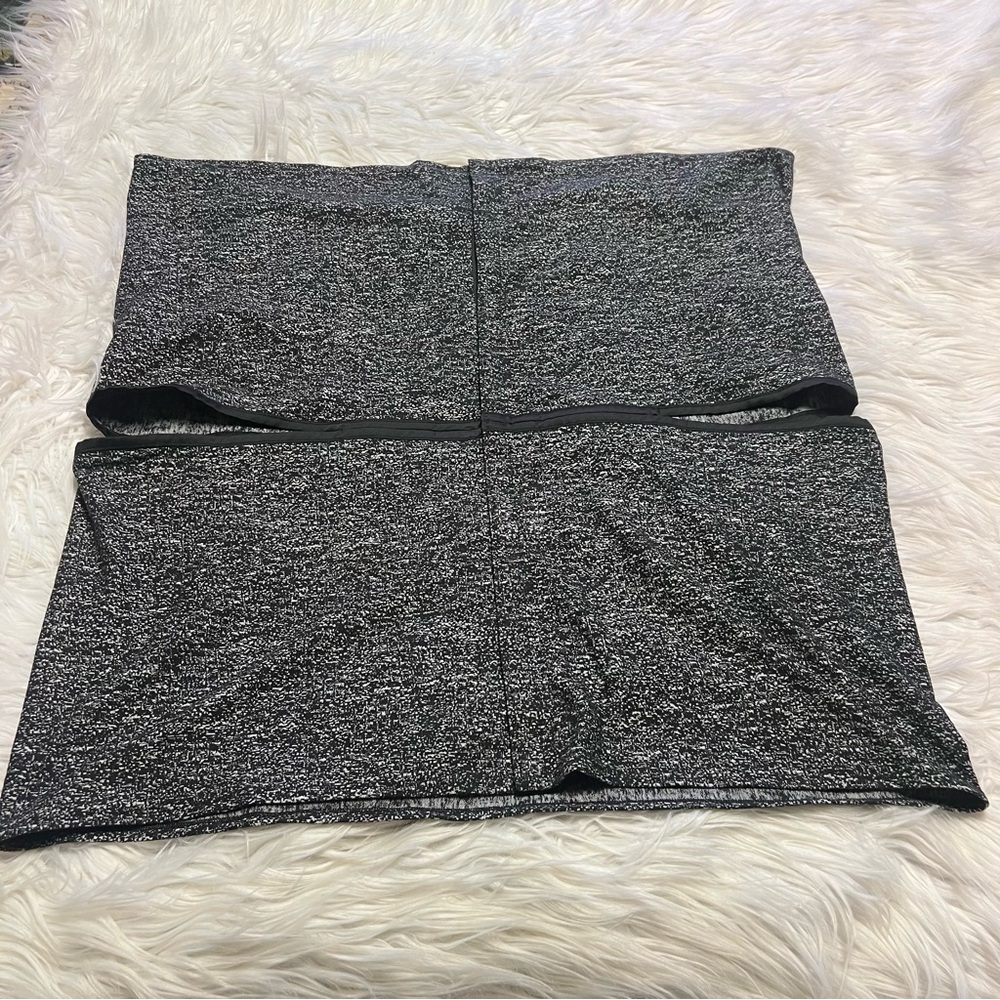 Lululemon Athletica black and white speckled Wrap Shawl - Picture 1 of 4